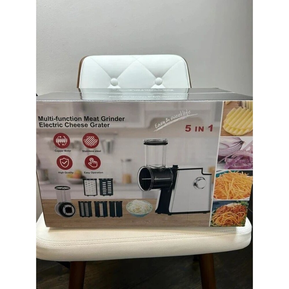 2800W Electric Meat Grinder 5-in-1 Sausage/Kibbe/Slicer,110-120V